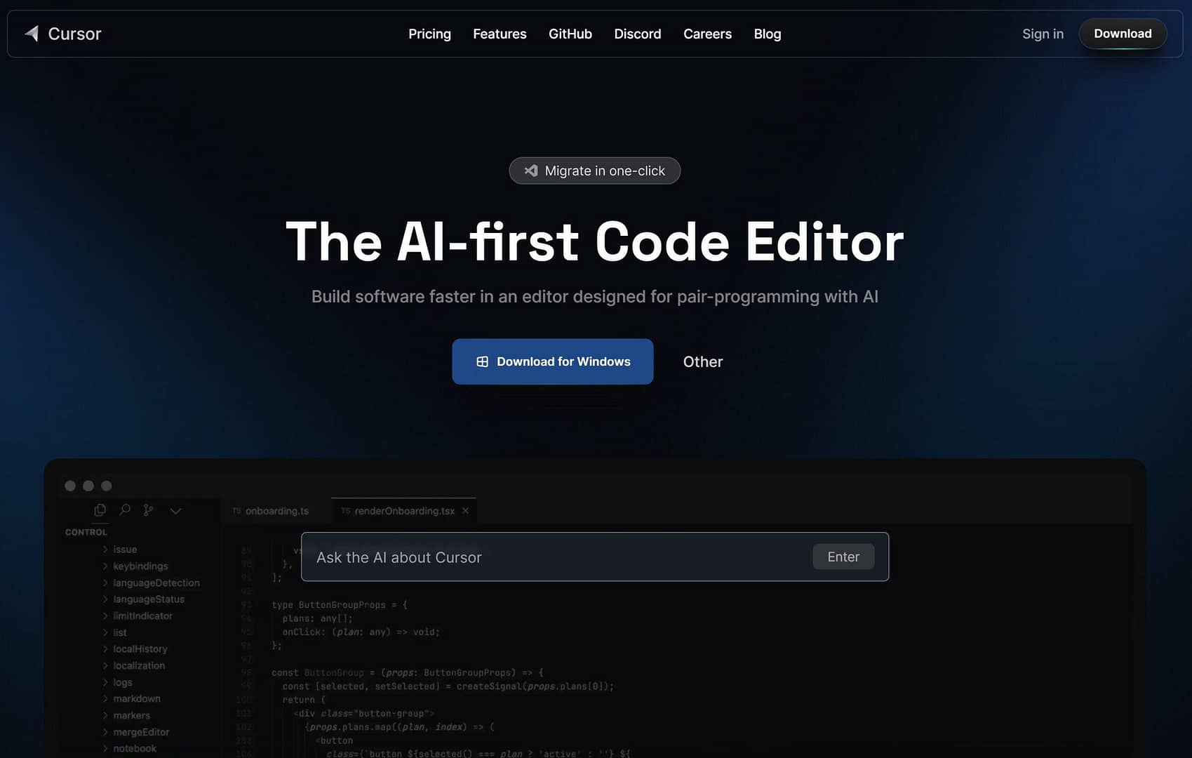 cursor ai image